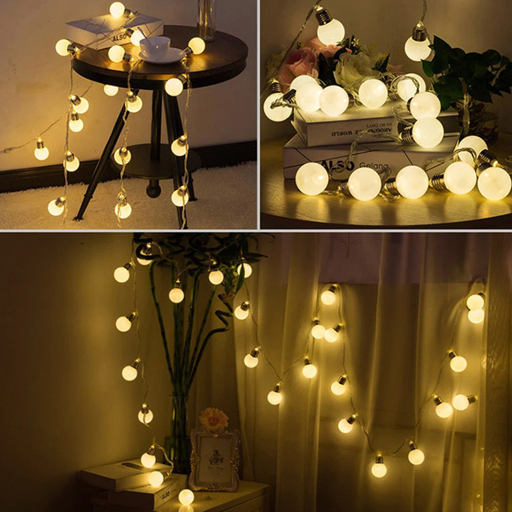 10/20 светодиодный садовый солнечный светильник прозрачные светодиодные лампы