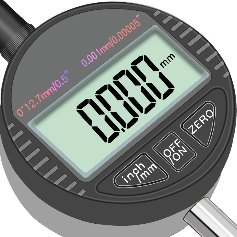 Измерительный прибор Электронный микрометр метрический/дюймовый 0 01 мм 001 12 7 25 4