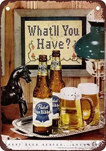 

1951 Beer Vintage Look Reproduction Metal Tin Sign 8X12 Inches