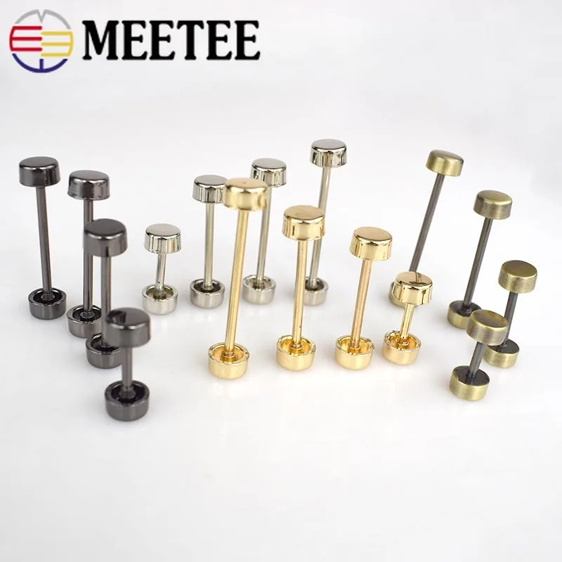 MEETEE 15/20/28/33/40 мм DIY сумка Пряжка на колесиках для ремонта сумок швейная