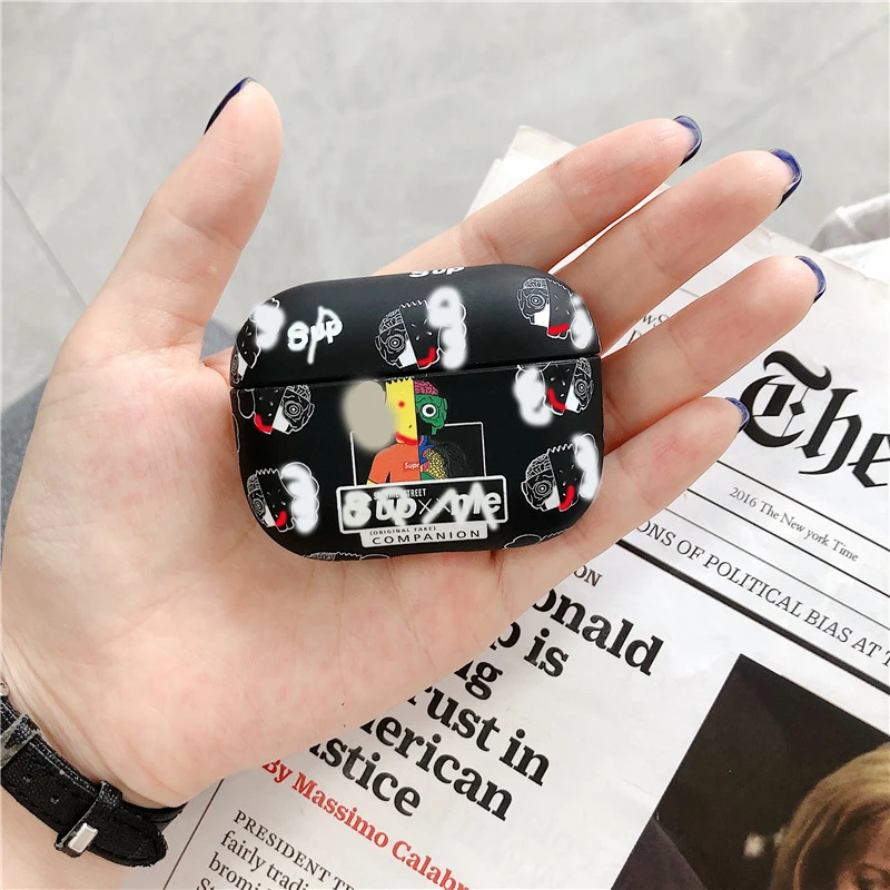 Популярный Матовый чехол Funda для AirPods Pro Чехол для ПК Жесткий Модный чехол для Apple Air pods pro 3 tws Bluetooth чехол для наушников# EW