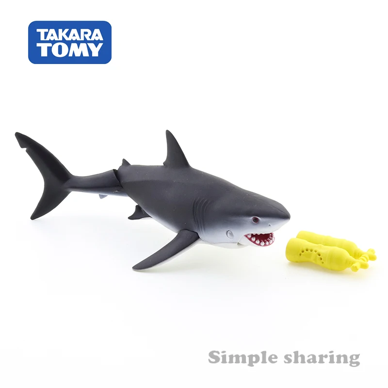Такара томия томика ания животное как 07 Акула пресс форма литой смолы детские
