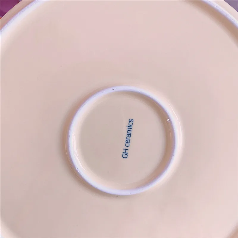 1 шт. симпатичная керамическая обеденная тарелка 4 дюйма медведь мультфильм