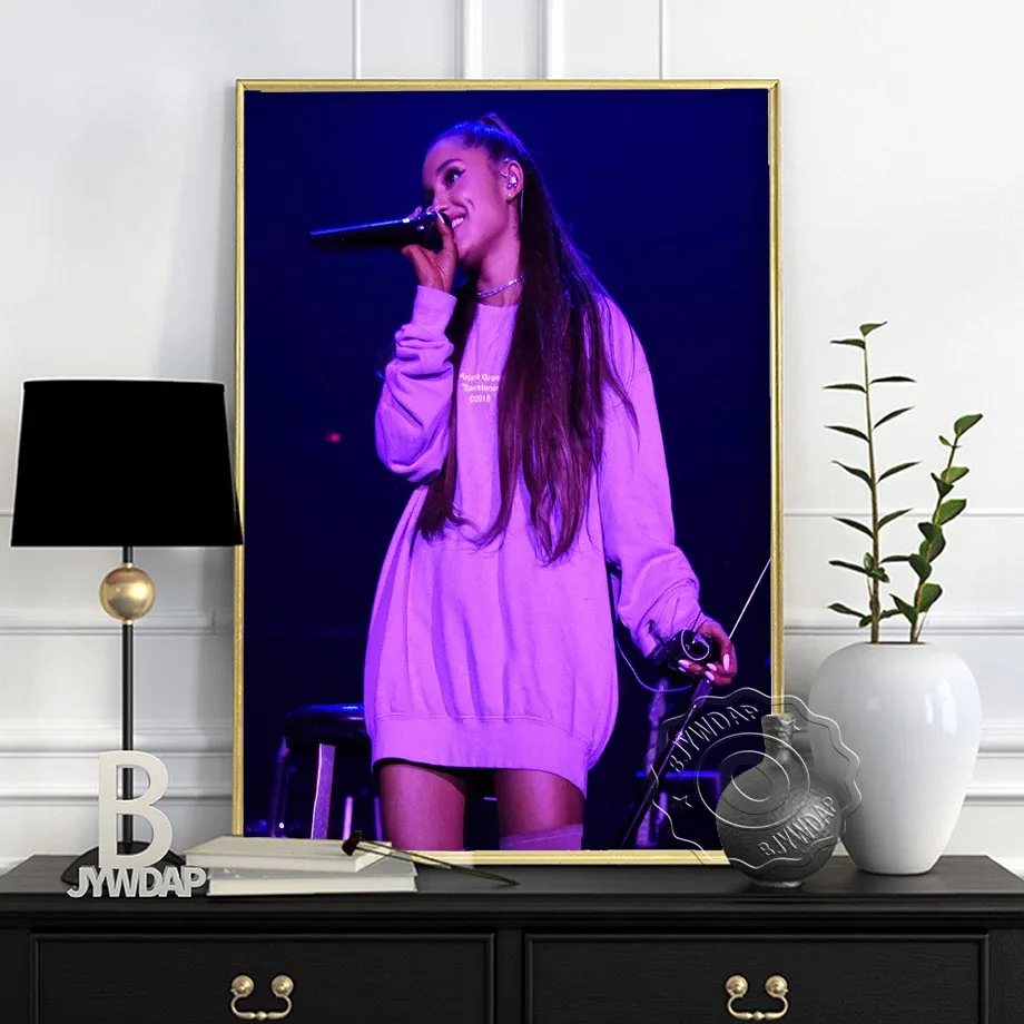 

Ariana Grande Sweetener Music Singer Album Pop Star Poster and Prints Wall Art Canvas Painting Pictures Living Room Home Decor