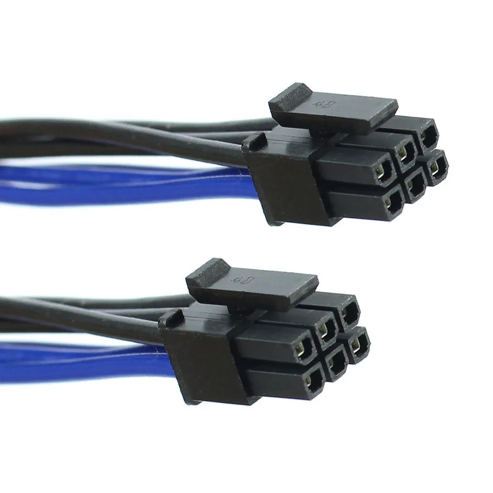 Высокоскоростной провод двойной мини 6 Pin до 8 видеокарта компьютерные аксессуары