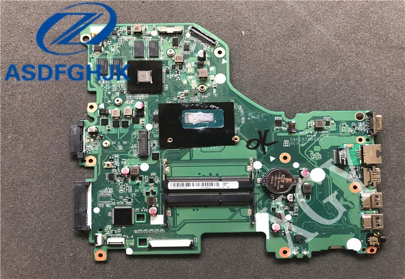 Материнская плата ноутбука NB.MVM11.004 для Acer Aspire E5-573G E5-573 системная i7-5500U DA0ZRTMB6D0 100%