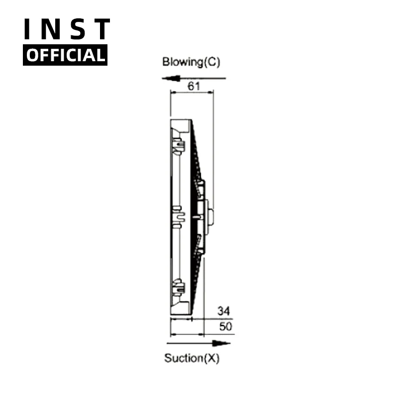 

Air Conditioning Fan AC A/C Blower Motor FOR Periphery Size 295mm 12V 24V