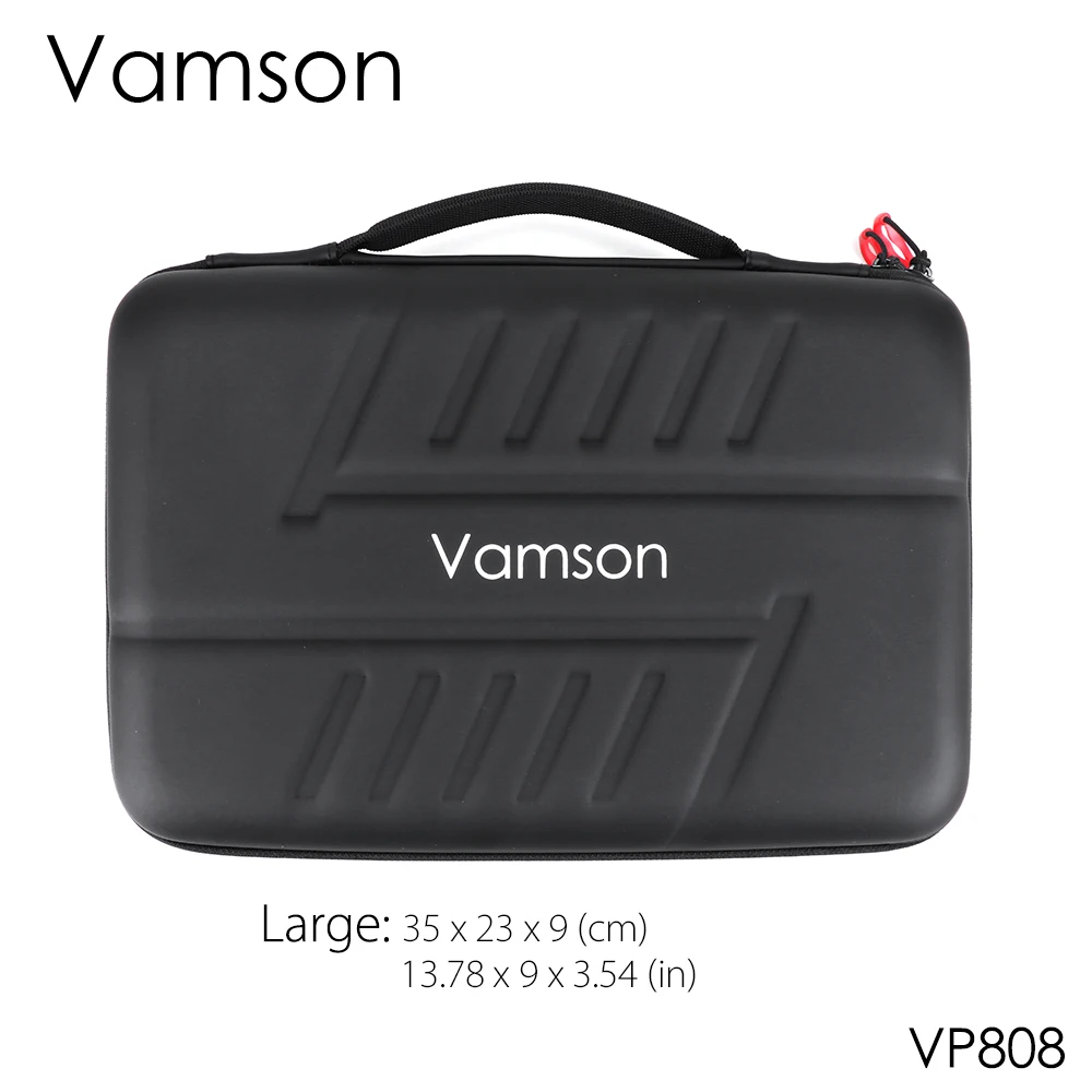 Чехол Vamson для экшн-камеры Go pro большого размера для GoPro Hero 8 7 6 5 4 3 Hero4 Session для eken для Xiaomi Yi 4K Box VP803 - Цвет: VP808