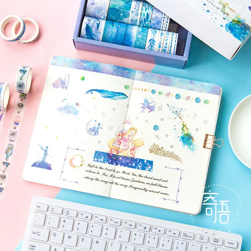 20 рулонов/Набор Kawaii мультфильм набор декоративного скотча Васи симпатичная