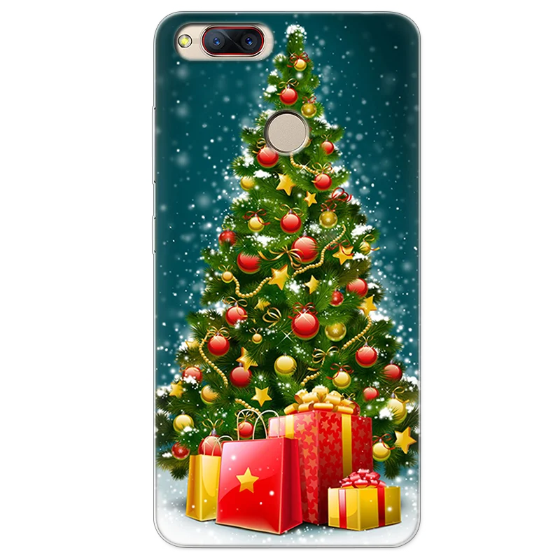 Рождественские подарки Чехлы для ТПУ zte Blade A6 A610 V8 mini Nubia M2 AF3 M2 Lite L3 V9 Blade Z10 Z17 Mini силиконовый чехол с Санта Клаусом - Цвет: sd-lwshu