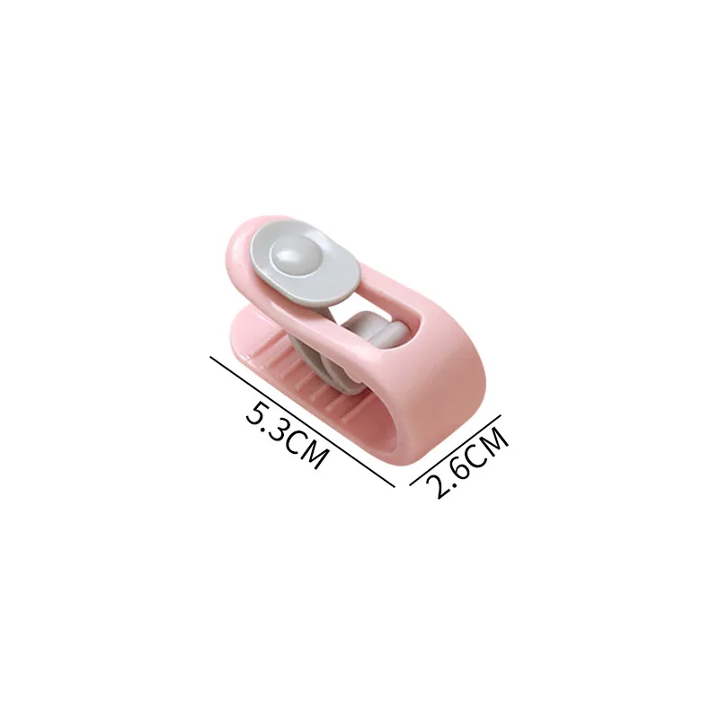 

6PCS Non-slip Quilt Blanket Clip Bed Sleep Anti-run Device Multifunctional Practical Quilt Artifact Non-marking Double Clips