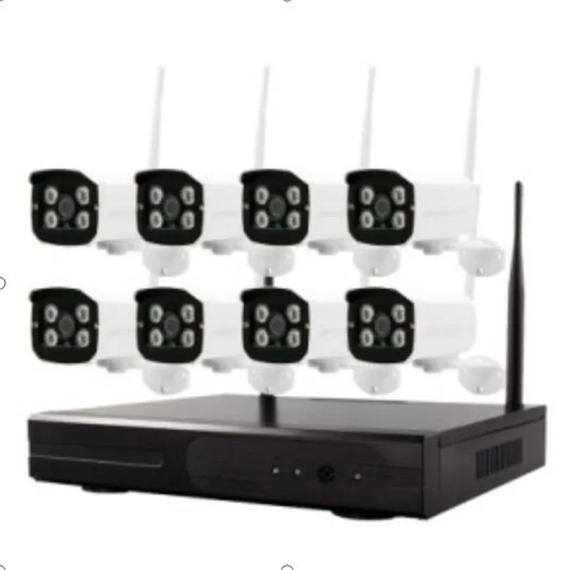 

720P 4CH/8CH NVR Kit Wireless IP Camera