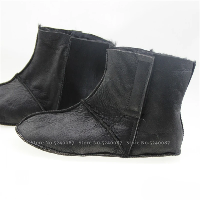 

Winter Warm Sheepskin Fur Plush Muslim Traditional Worship Socks Saudi Arabia Prayer Foot Cover Pakistan Kaftan Islamic Clothing