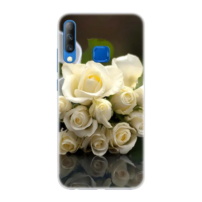 ТПУ+ PC чехол s для Tecno Camon 11S CB7/Camon 11 CF7/11 Pro CF8 чехол с рисунком розы волк - Цвет: A72