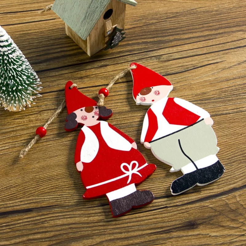 Милые рождественские украшения для рождественской елки вечерние новогодние