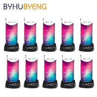byhubyeng 10pcs restaurant menu bell equipments table wireless system button to call the waiter coffee service