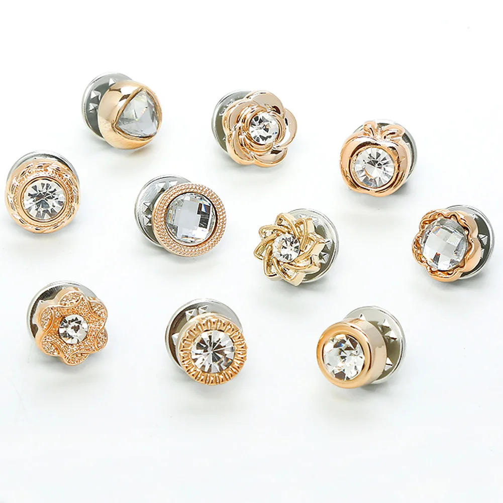 10 шт./компл. Праздничная декоративная брошь булавка незаметная сделай сам