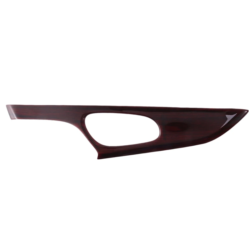 Внутренняя дверная ручка крышка чаши отделка красный персиковый цвет дерево для