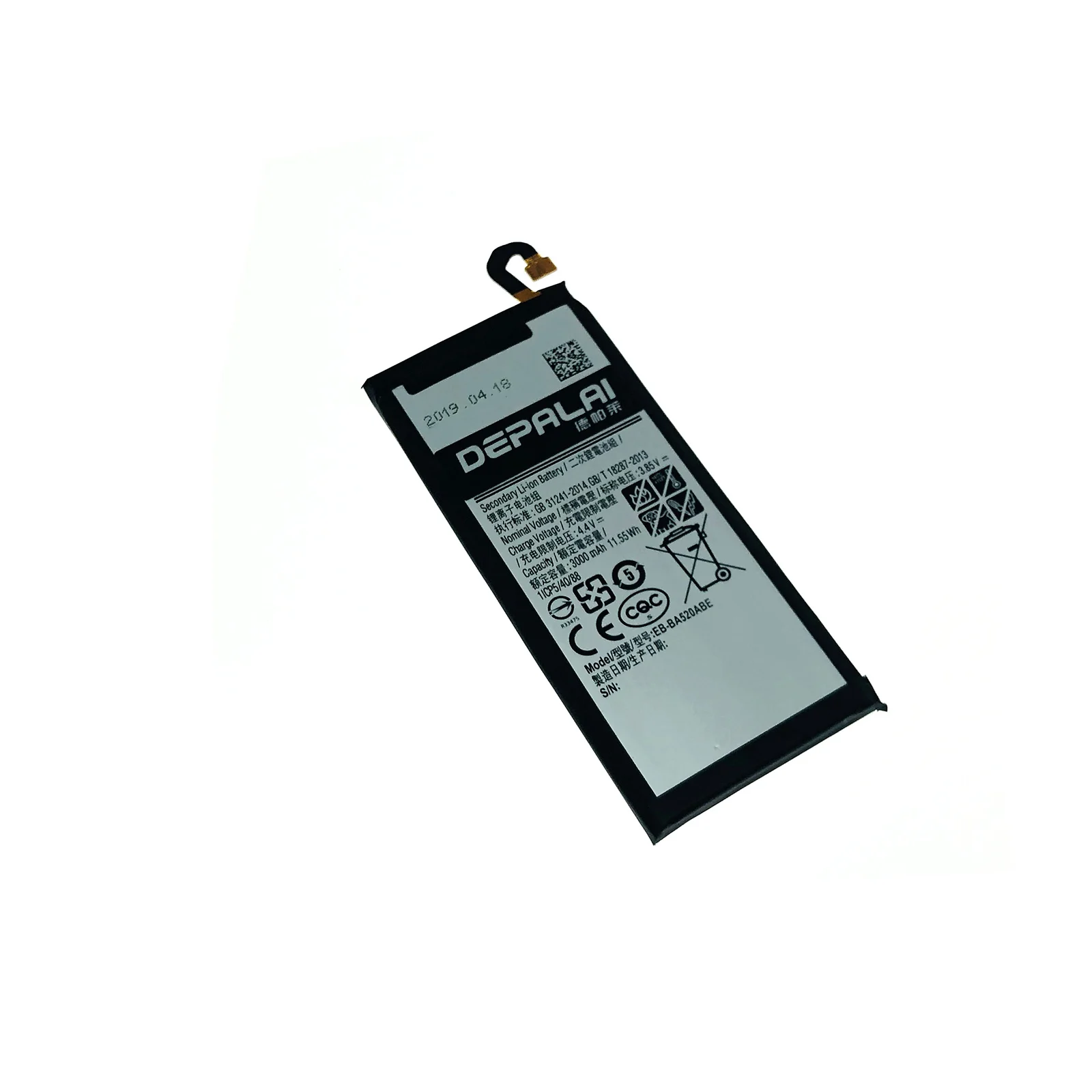 Запасная батарея для Samsung Galaxy 2017 Edition A5 A520F SM телефона EB BA520ABE 3000 мАч|Аккумуляторы