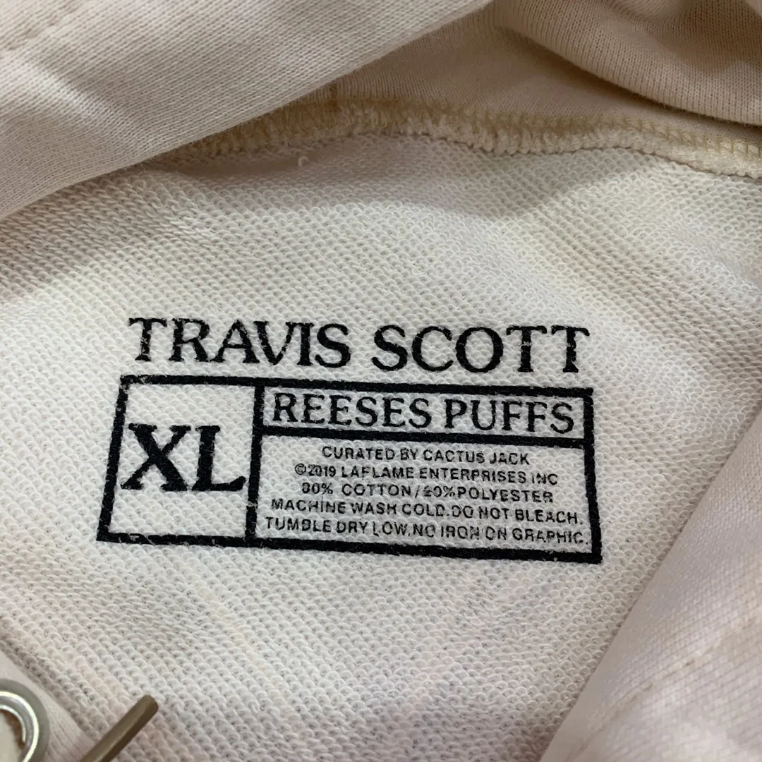 

Top Version Travis Scott Cactus Jack Reese's Puffs Hoodies Sweatshirts Men Women Hiphop Men 100% Cotton Hoodie Pullovers