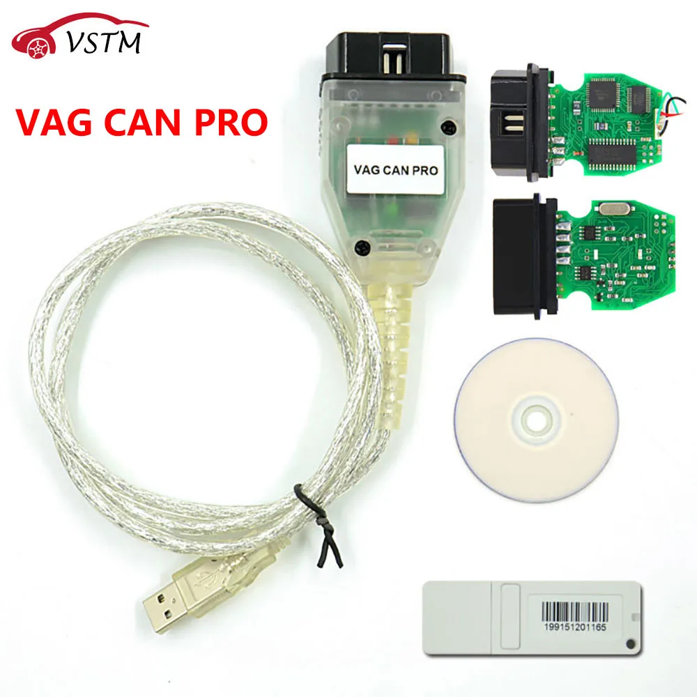 VAG CAN PRO BUS+ UDS+ K-line S.W версия 5.5.1 VCP сканер obd2 автомобильный диагностический сканер ODIS
