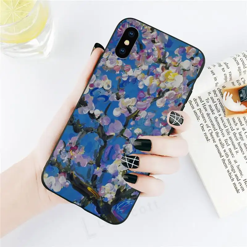 

Retro art Van Gogh painting Phone Case for iPhone 11 12 mini pro XS MAX 8 7 6 6S Plus X 5S SE 2020 XR