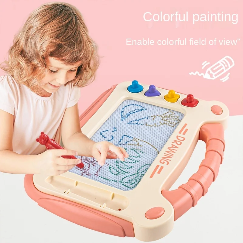 

Детская магнитная доска для письма «сделай сам», рамка для письма, граффити, стираемая доска для письма, цветная игрушка