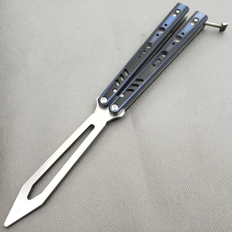 3 Colors Theone BRS Rep Butterfly Trainer Knife Kil BeeD2 Blade Bushing System Jilt Knifes G10+titanium Handle EDC Tool | Инструменты