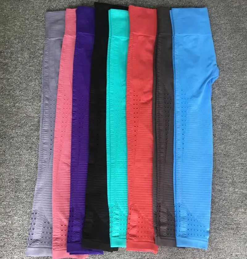 17 видов стилей женские бесшовные спортивные Леггинсы для йоги с высокой талией