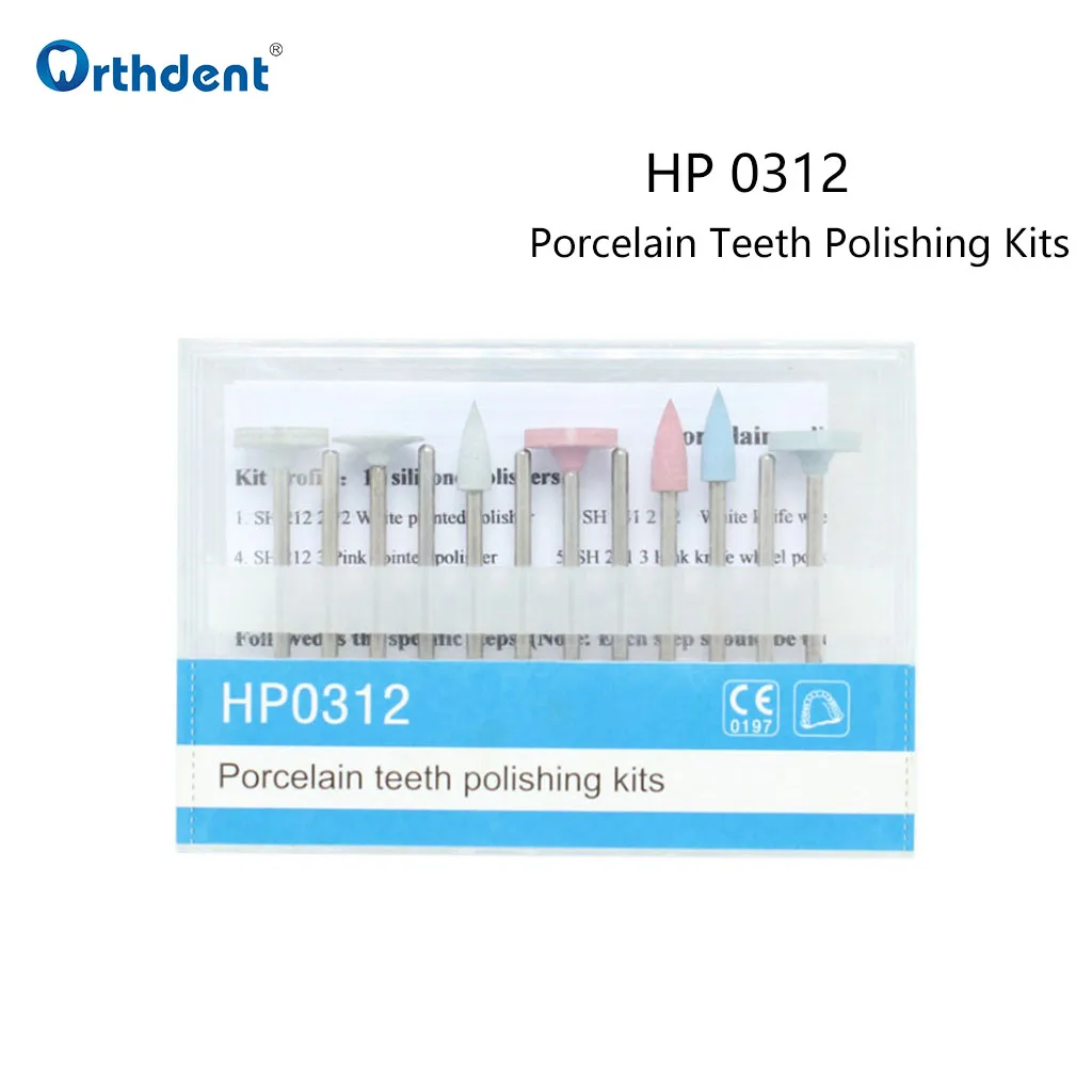12 шт. низкоскоростные стоматологические фарфоровые зубные композиционные