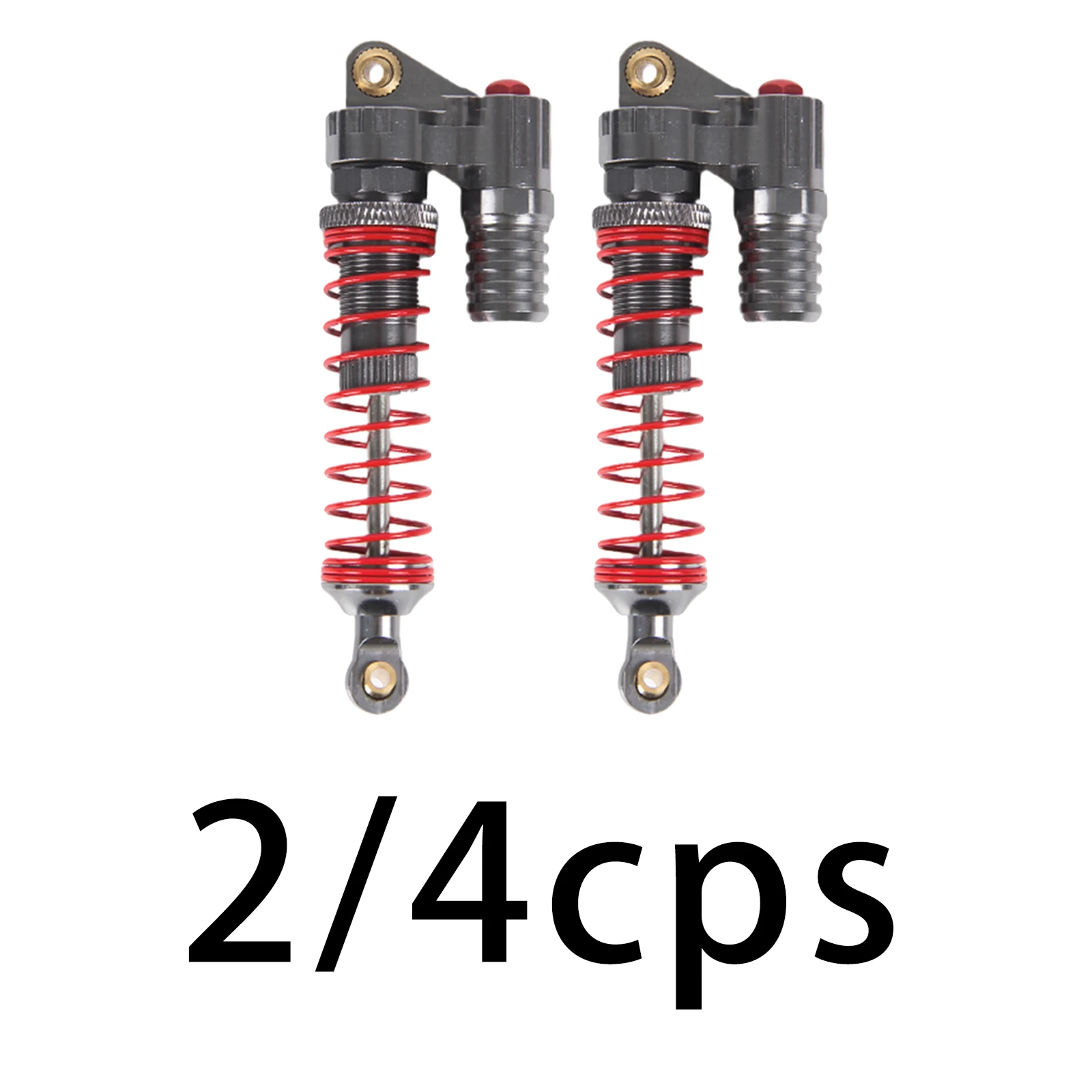

2/4Pcs 1/10 RC Crawler Shock Absorber Damper for SCX10 Vehicle Buggy Trucks DIY Accessories