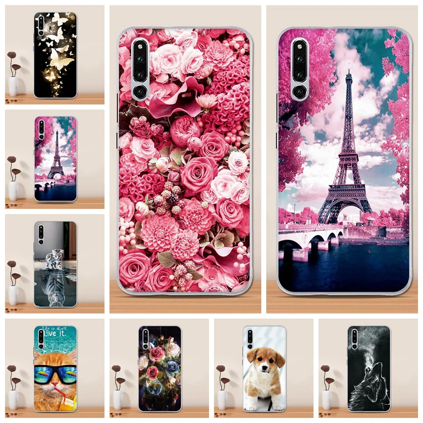 Чехол для Huawei Honor Magic 2 чехол телефона Силиконовый 3d TPU мягкий Capas Funda защитный