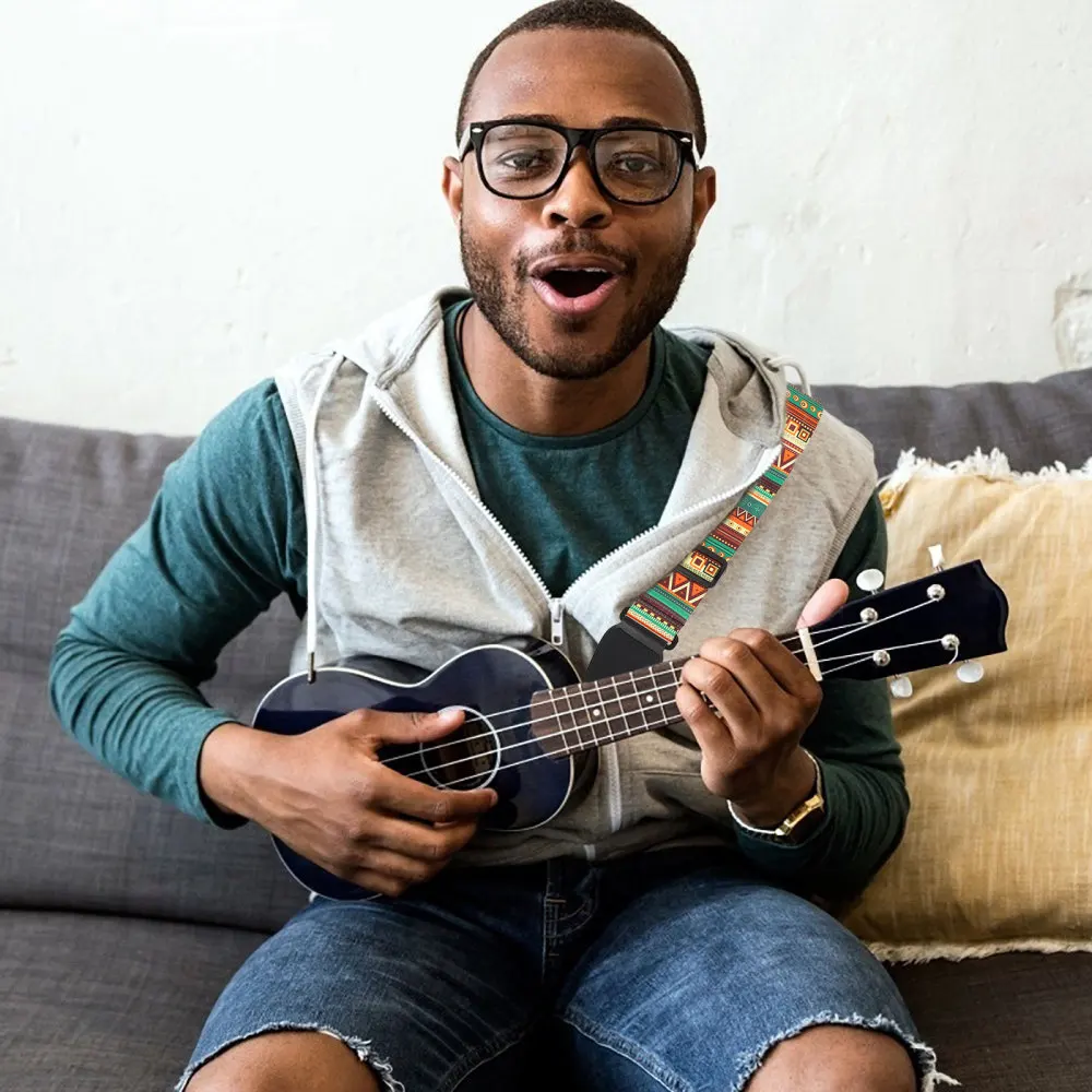 

1pc Guitar Shoulder Belt Portable Ukulele Shoulder Strap Practical Guitar Strap