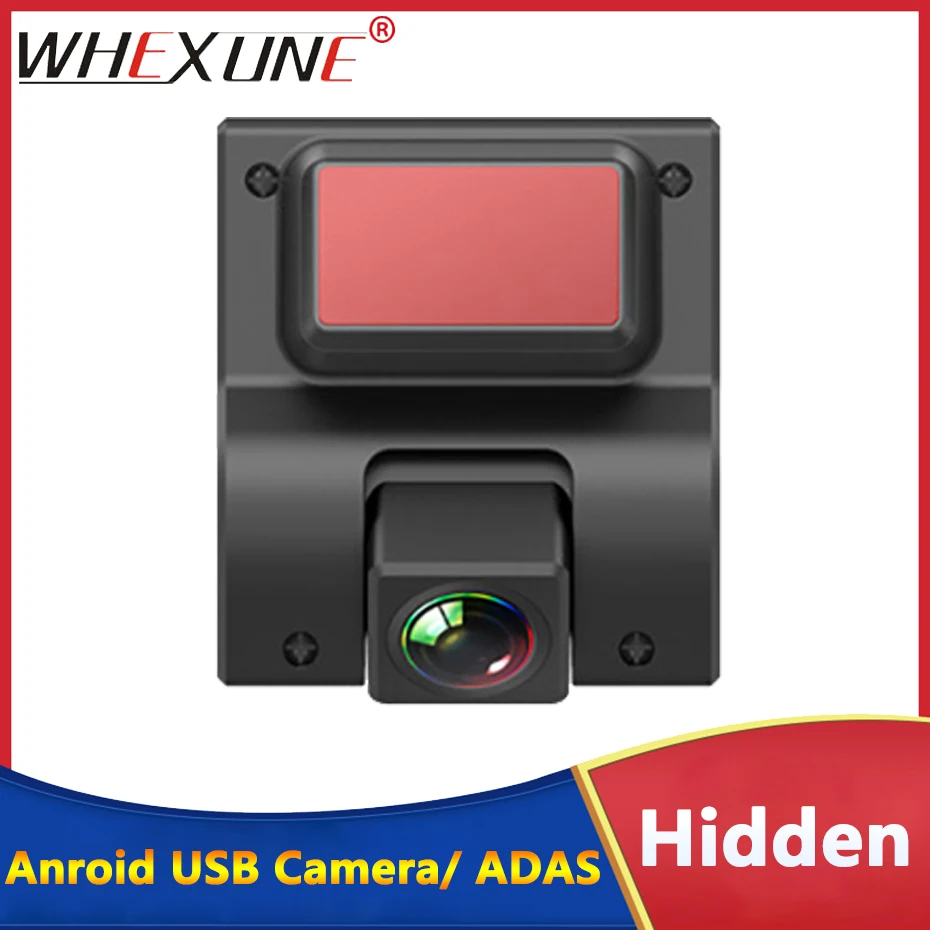 

USB Car DVR Surveillance Camera Hidden ADAS Dash Cam LDWS Driving Auto Digital Video Recorder For Android OS system 140 Angle