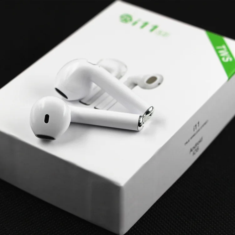 100 шт./лот i11 TWS Bluetooth 5,0 беспроводные наушники мини наушники с микрофоном для iPhone 7 samsung S6 S8 Xiaomi