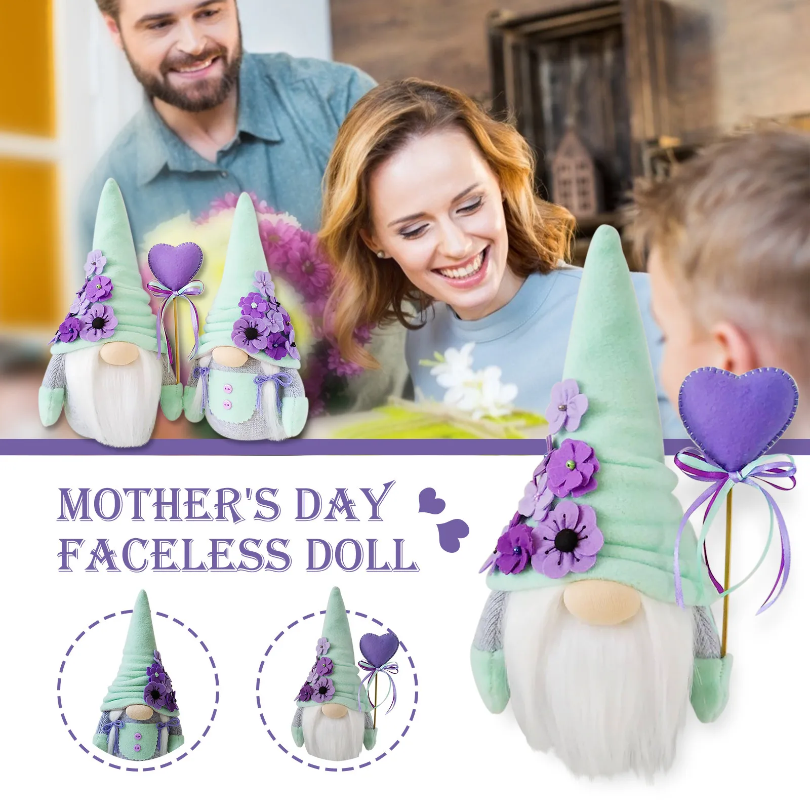 

Halloween Decorations For Home Mother's Day Decorations Bedroom Living Room Desktop Decoration Standing Post Room Decor