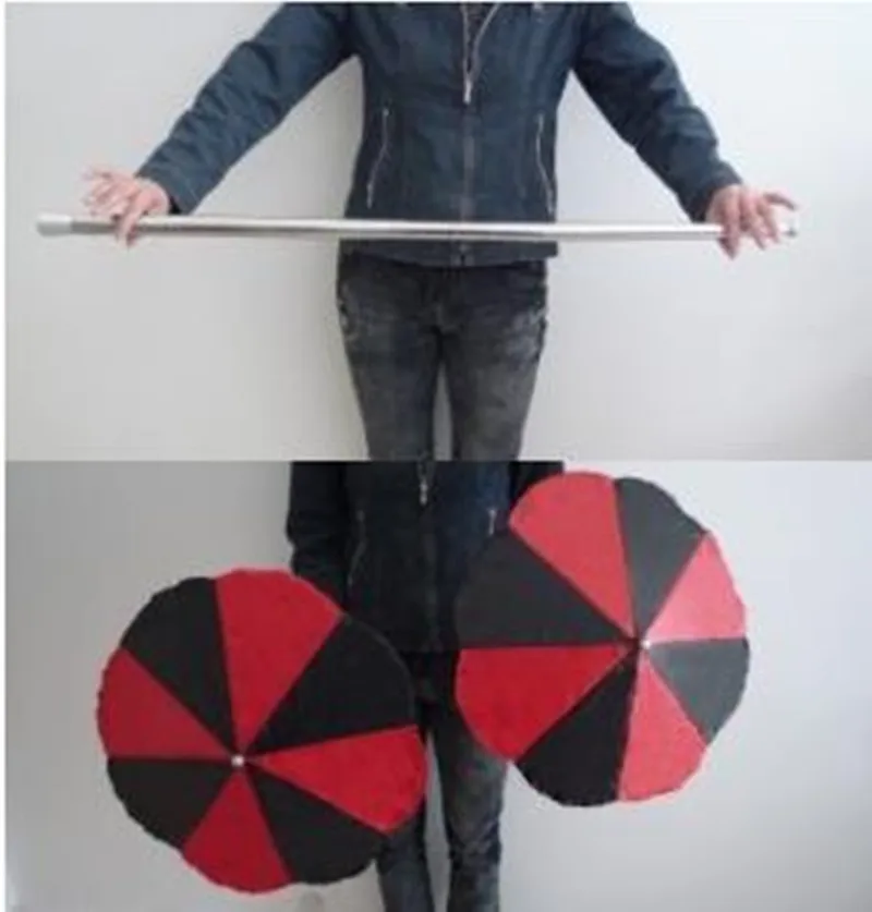 

Magic Wand To Umbrella Cane Into Two Umbrellas Magic Tricks Magician Stage Gimmick Illusion Props Appearing Fun trucos de magia