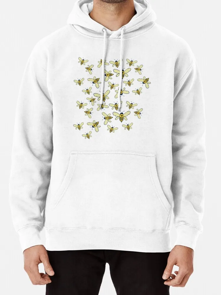 Футболка из 100% хлопка с изображением меда пчелы естественных насекомых