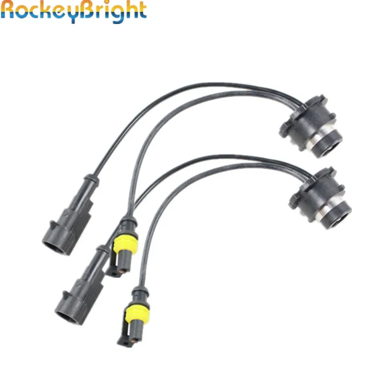 Rockeybright 2 шт. D2S D2R D2C D4S HID ксеноновый балласт для лампочек жгута проводов AMP реле
