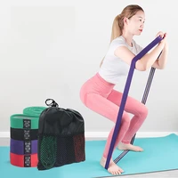 long resistance bands elastic bands for pullup assist stretching training booty hip workout home yoga gym fitness equipment