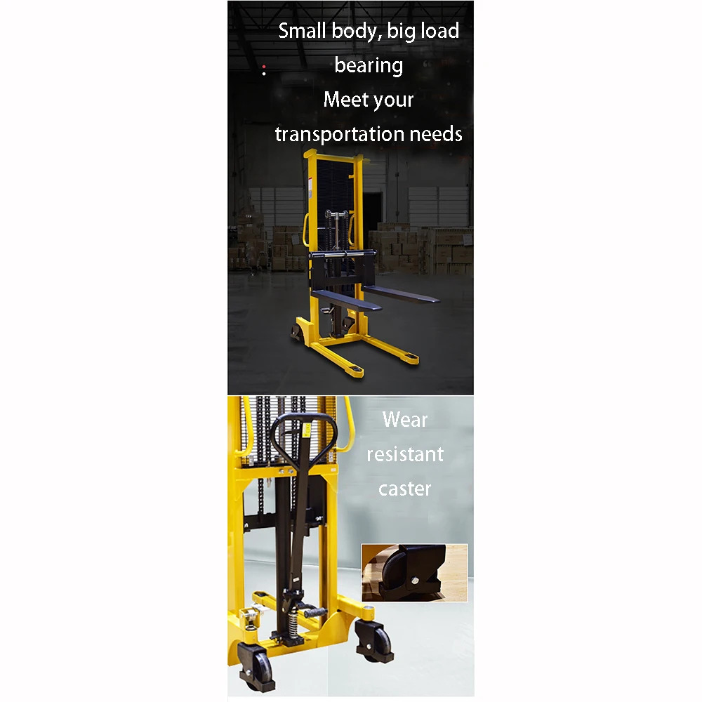 Ручной гидравлический штабелер грузовик для погрузки и разгрузки 1t1.5 t2t |