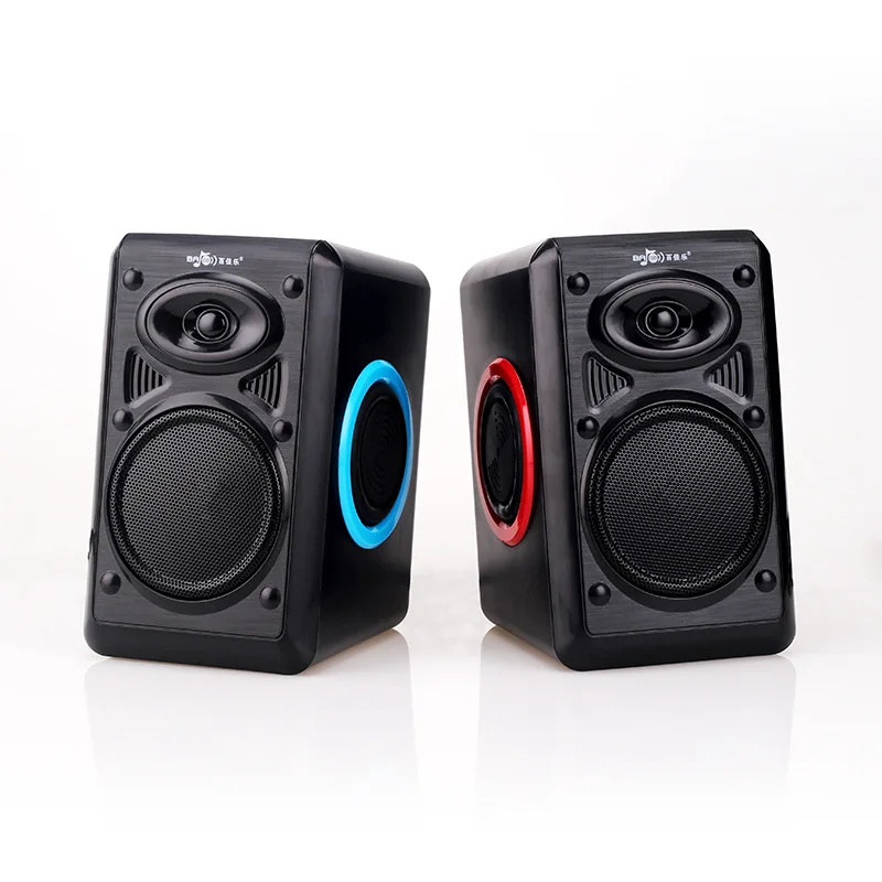 

Surround Computer Speakers with Deep Bass USB Wired Powered Multimedia Speaker for PC Laptops Builtin Four Loudspeaker Diaphragm