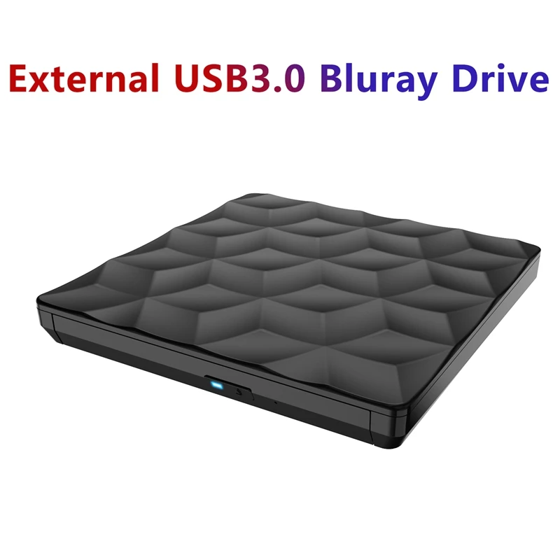 USB3.0 Bluray привод внешний CD DVD горелка 3D Type C BD плеер для ноутбука Настольный Mac OS Windows
