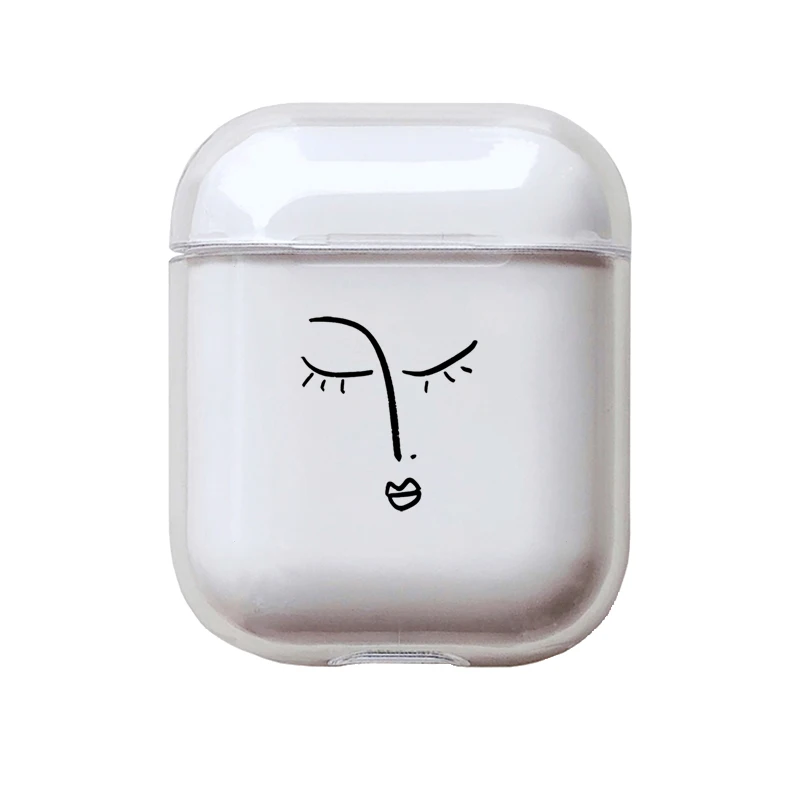 Хрустальный милый чехол для наушников для Apple AirPods, чехол из жесткого поликарбоната, прозрачный защитный чехол, аксессуары для AirPods, зарядная коробка