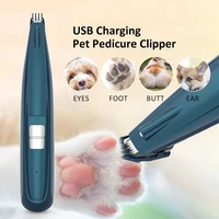 dog clippers professional pet foot hair trimmer cordless cat dogs grooming clippers low noise electric ear hair cutter machine
