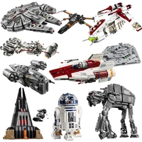 new star space wars space series figures razor crest fighter model building blocks bricks kids christmas toys gifts