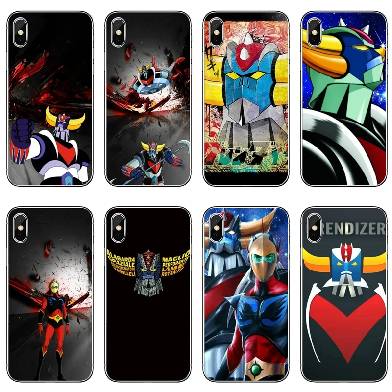 Чехол UFO Robot Grendizer для iPhone 11 Pro XS Max XR X 8 7 6 6S Plus 5 5S SE 4 iPod сенсорный Чехол|Бамперы| |
