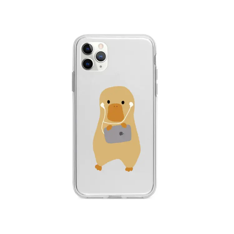 

2021 Catoon Animal Cute Yellow Duck Case For iPhone 11 11PROMAX 11PRO SE2020 7 8 7Plus 8Plus X XS XSMAX XR 6 6S 6Plus 6SPlus