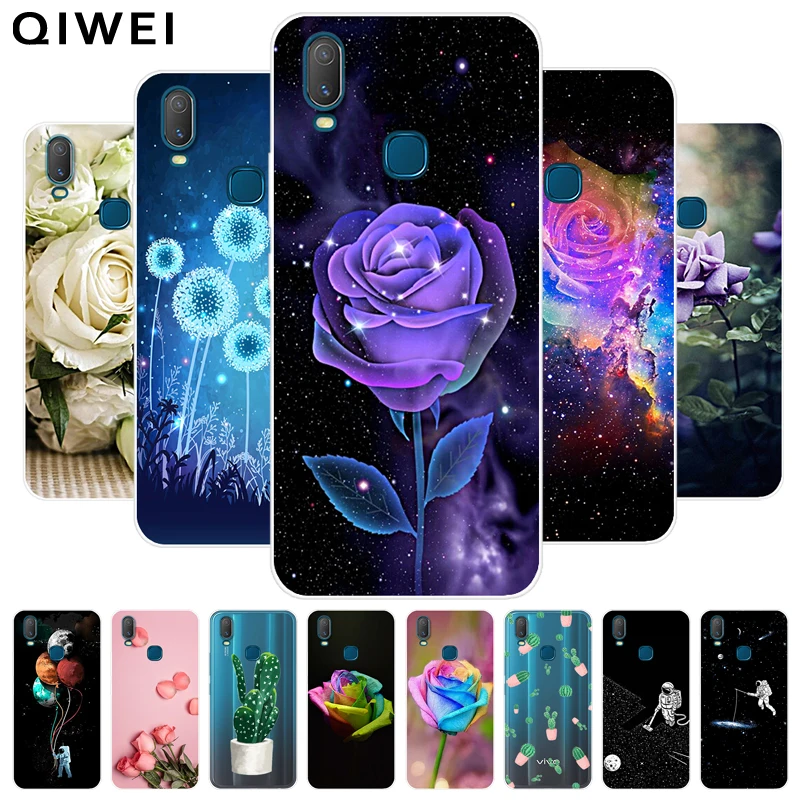 Чехол для Vivo Y11 2019 тонкий мягкий силиконовый чехол накладка s Y19 Y 19 Y17 17 Прозрачный