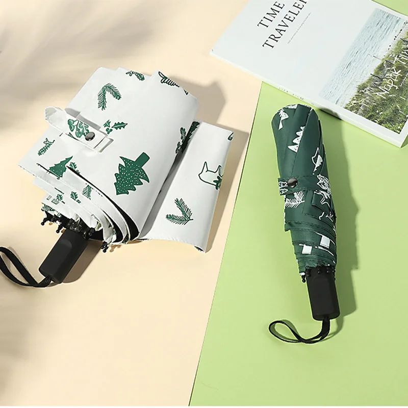 Jesse Kamm ручной лось Лес Складной от солнца или дождя двойной небольшой свежий